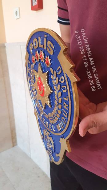 EMNYET POLS DUVAR AMBLEM 3