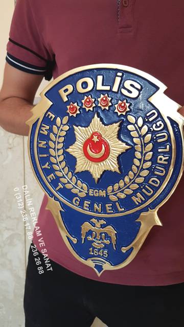 EMNYET POLS DUVAR AMBLEM 2