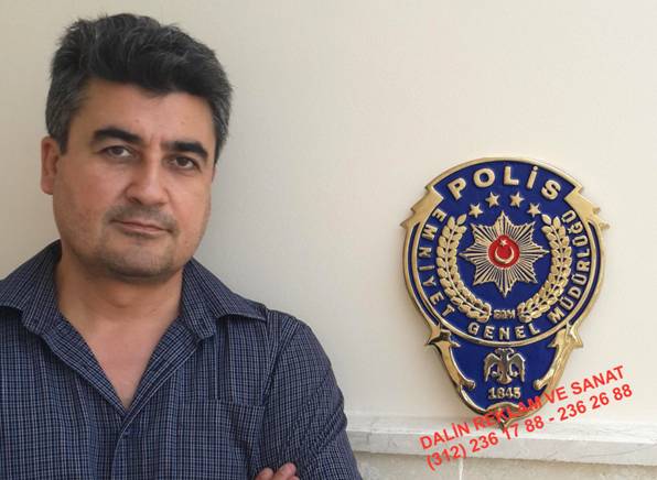 emniyet polis prin amblem yeni