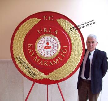 kaymakamlik çelenk yeni içişleri bakanlığı logosu amblemi çelenk