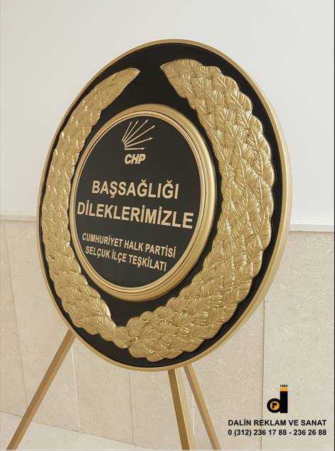 CHP CENAZE TAZİYE ÇELENGİ 1