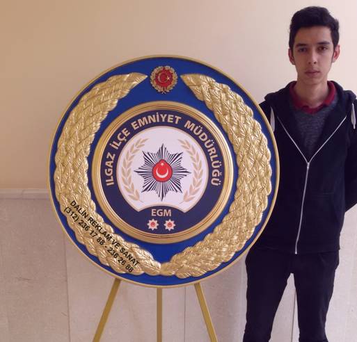 EMN�YET POLYESTER �ELENK YEN� AMBLEM �L�E M�D�RL�K ILGAZ