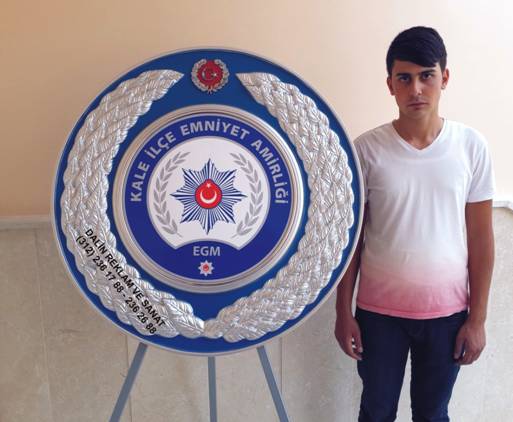 EMN�YET POLYESTER �ELENK YEN� AMBLEM �L�E EMN�YET AM�RL���