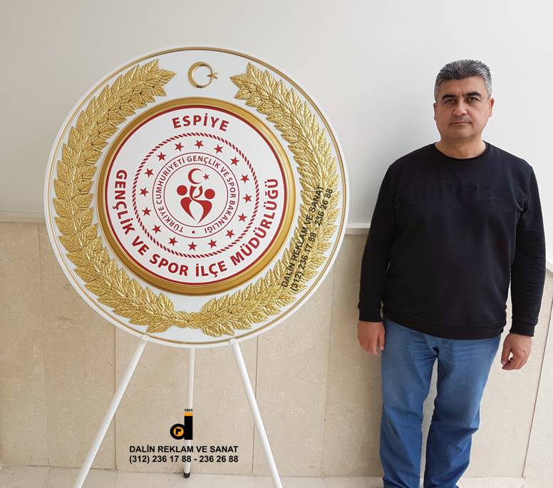 GENÇLİK VE SPOR MÜDÜRLÜĞÜ MADENİ GÖVDELİ TÖREN ÇELENGİ