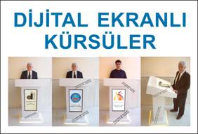 D�J�TAL EKRANLI KONU�MA K�RS�S�