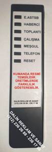 MAKAM ÇAĞRI SİSTEMİ KUMANDA RESMİ