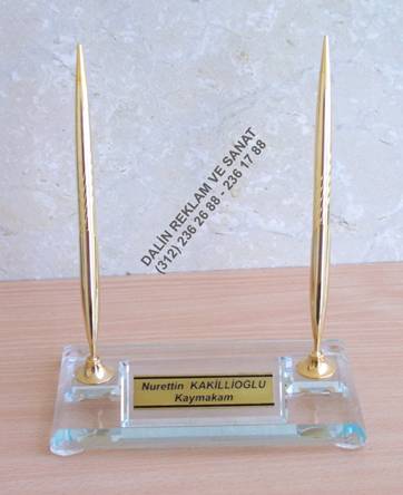 KRİSTAL İSİMLİK ÇİFT KALEMLİ KARELİ