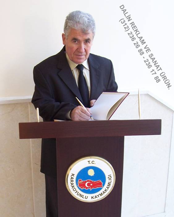 imza atilirken seref defterine